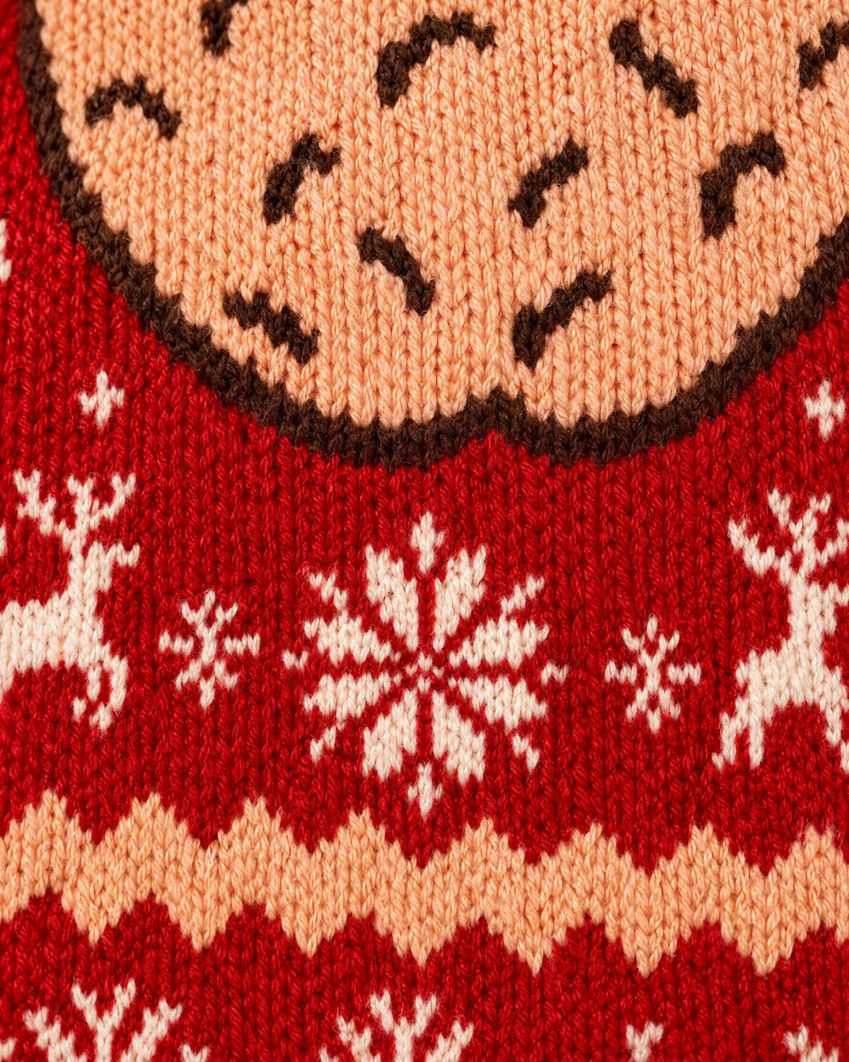 Le tricot du pull Rigobols de près