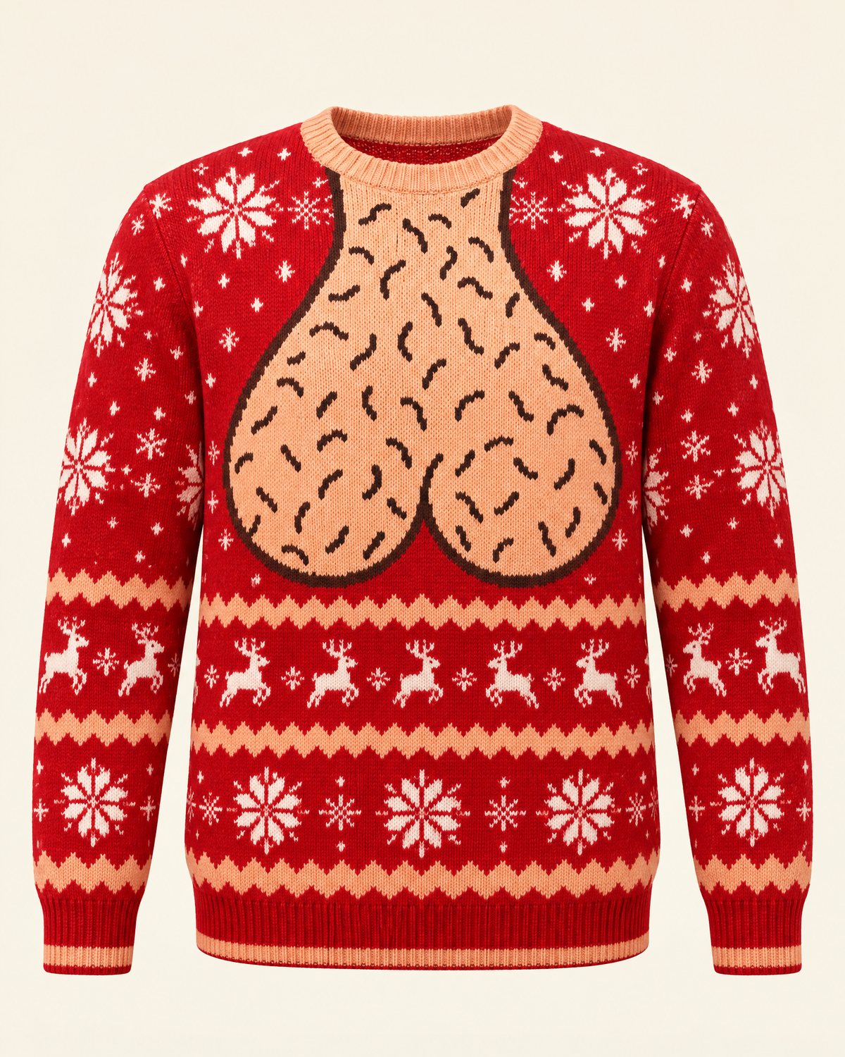 Le pull Rigobols Rouge Noël