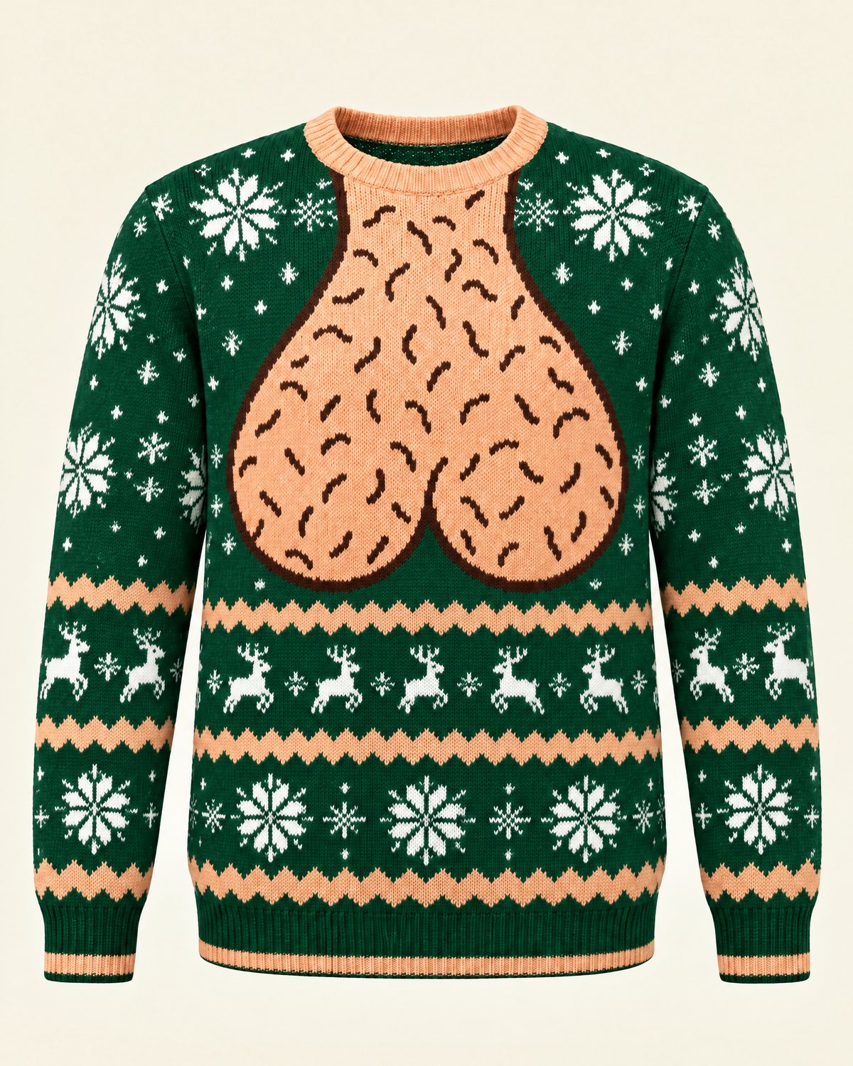 Le pull Rigobols Vert Sapin